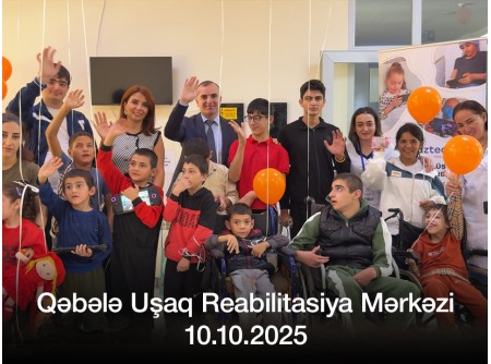 Qəbələ Uşaq Reabilitasiya Mərkəzinə İANƏ