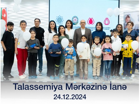 Talassemiya Mərkəzinə İANƏ